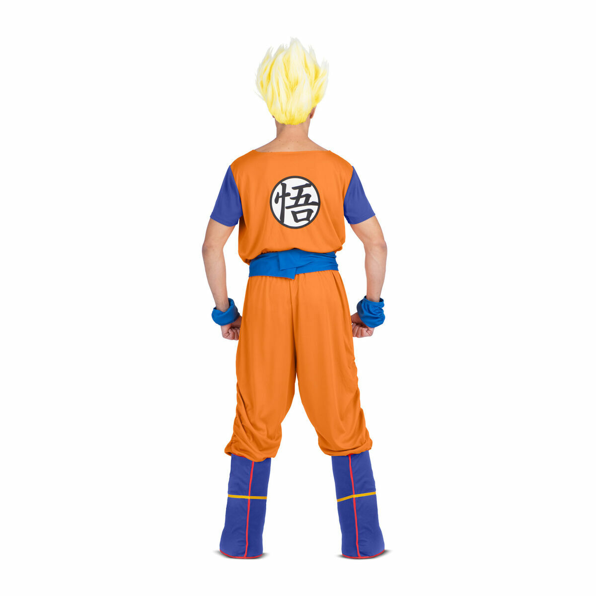 Maskeraddräkt vuxna My Other Me Goku Dragon Ball Blå Orange - 3