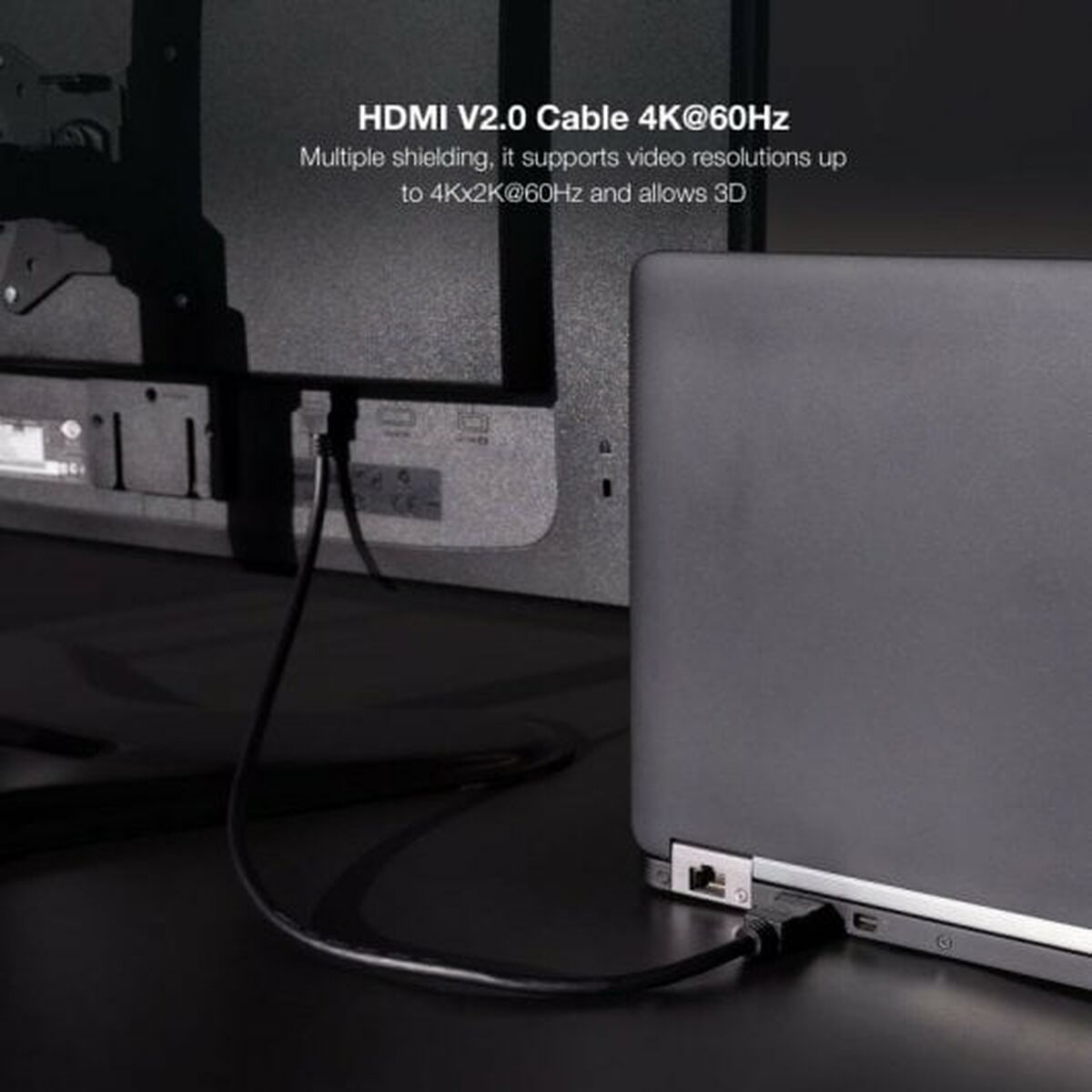 Kabel HDMI NANOCABLE 10.15.3810 Svart 10 m - 5