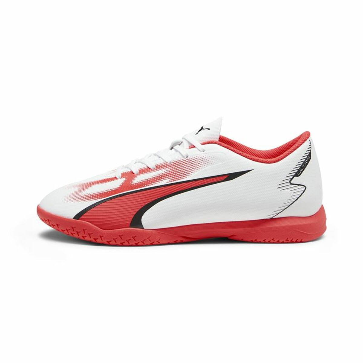 Fotbollsskor för inomhusbruk för vuxna Puma Ultra Play It Vit Röd
