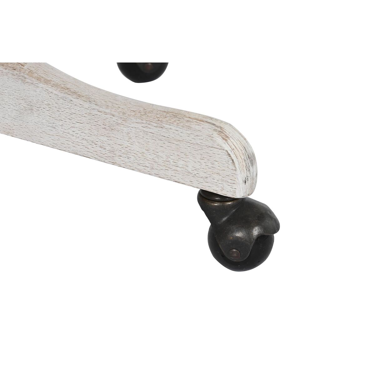 Kontorsstol DKD Home Decor Vit Ljusgrå 52 x 50 x 88 cm - 4