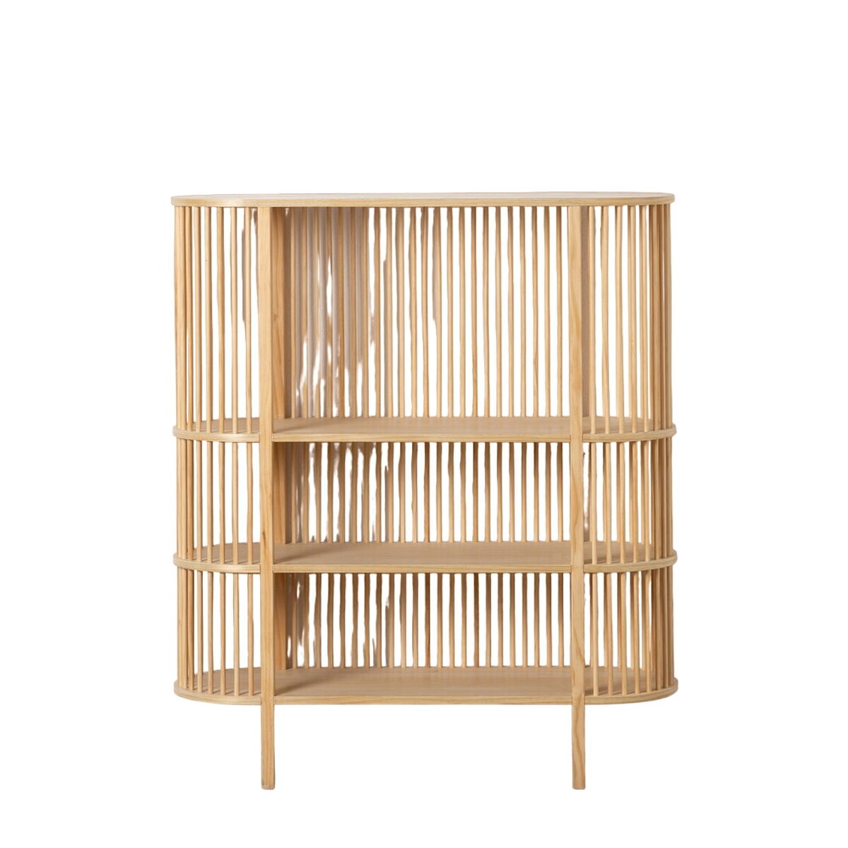 Bokhylla STICK Naturell 120 x 40 x 140 cm