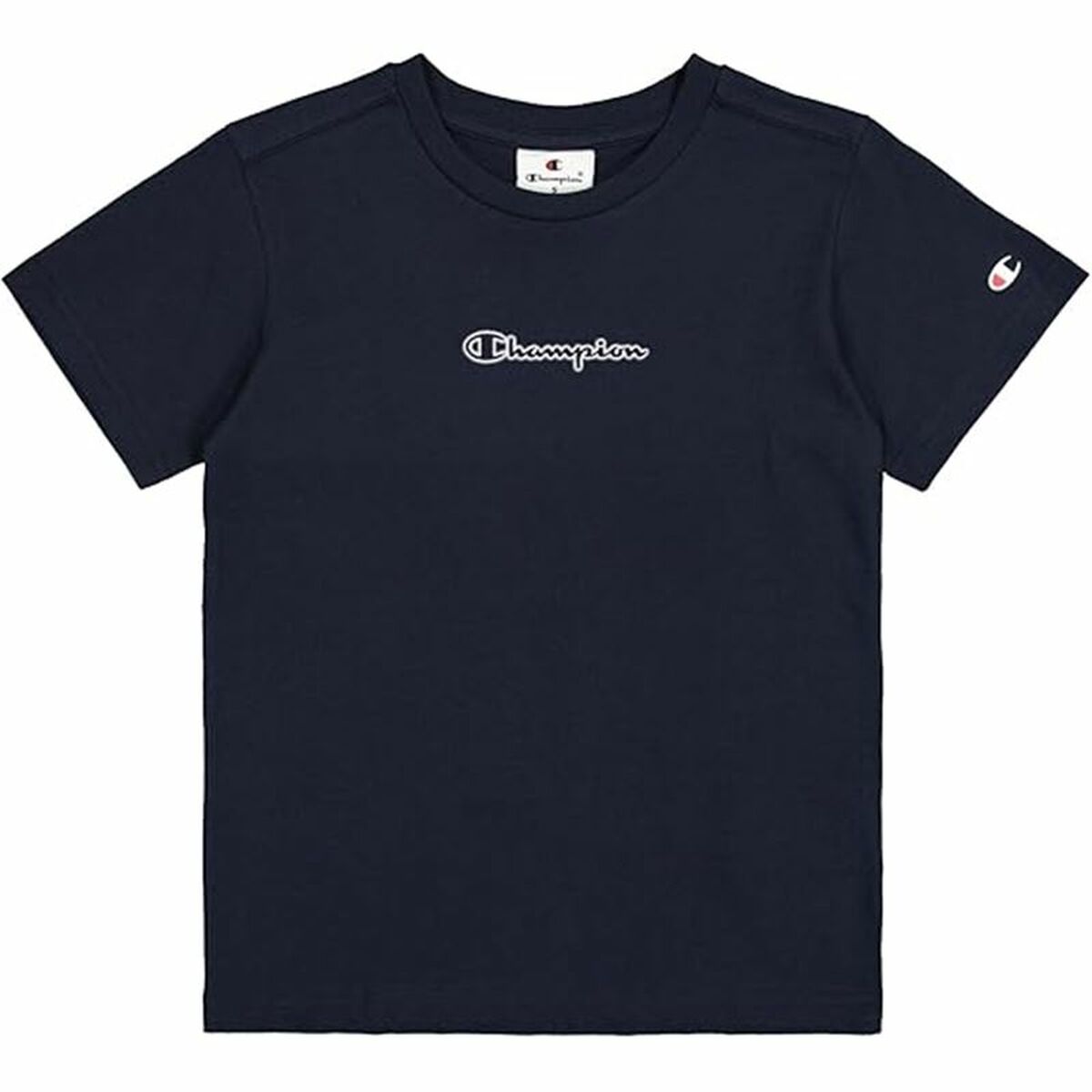 Barn T-shirt med kortärm Champion Champion SS Marinblå
