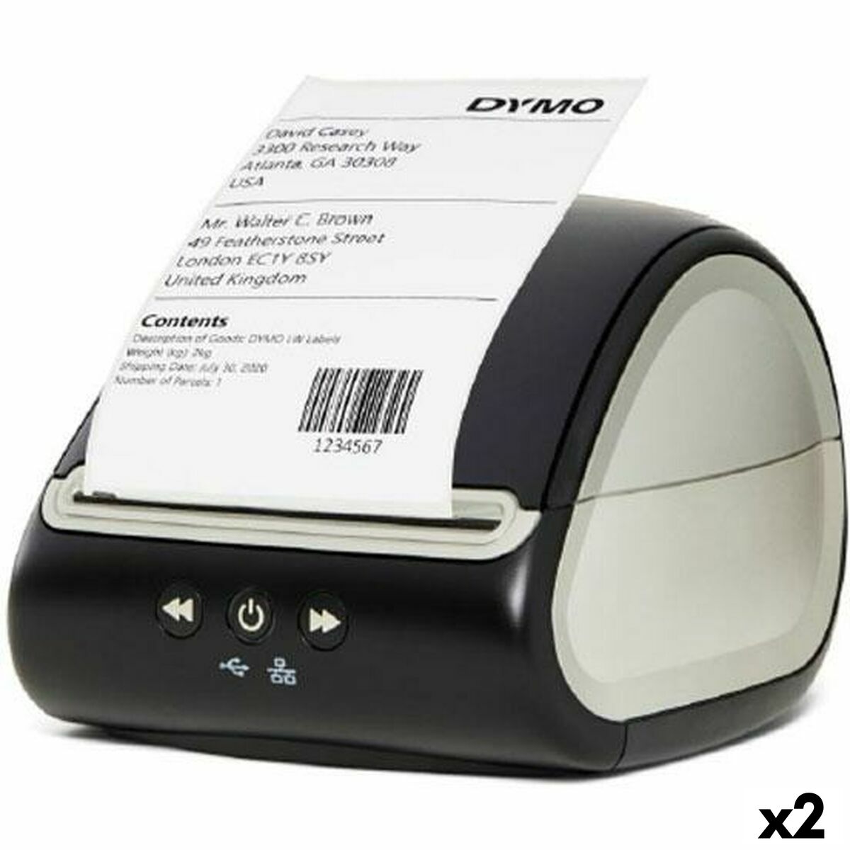 Elektrisk Etikettskrivare Dymo Labelwriter 5XL 2 antal - 3