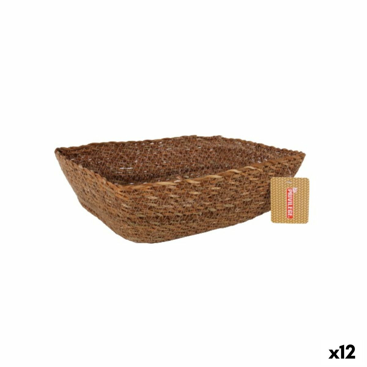 Multifunktionell korg Privilege   vide Rektangulär 25 x 20 x 8 cm (12 antal) - 3