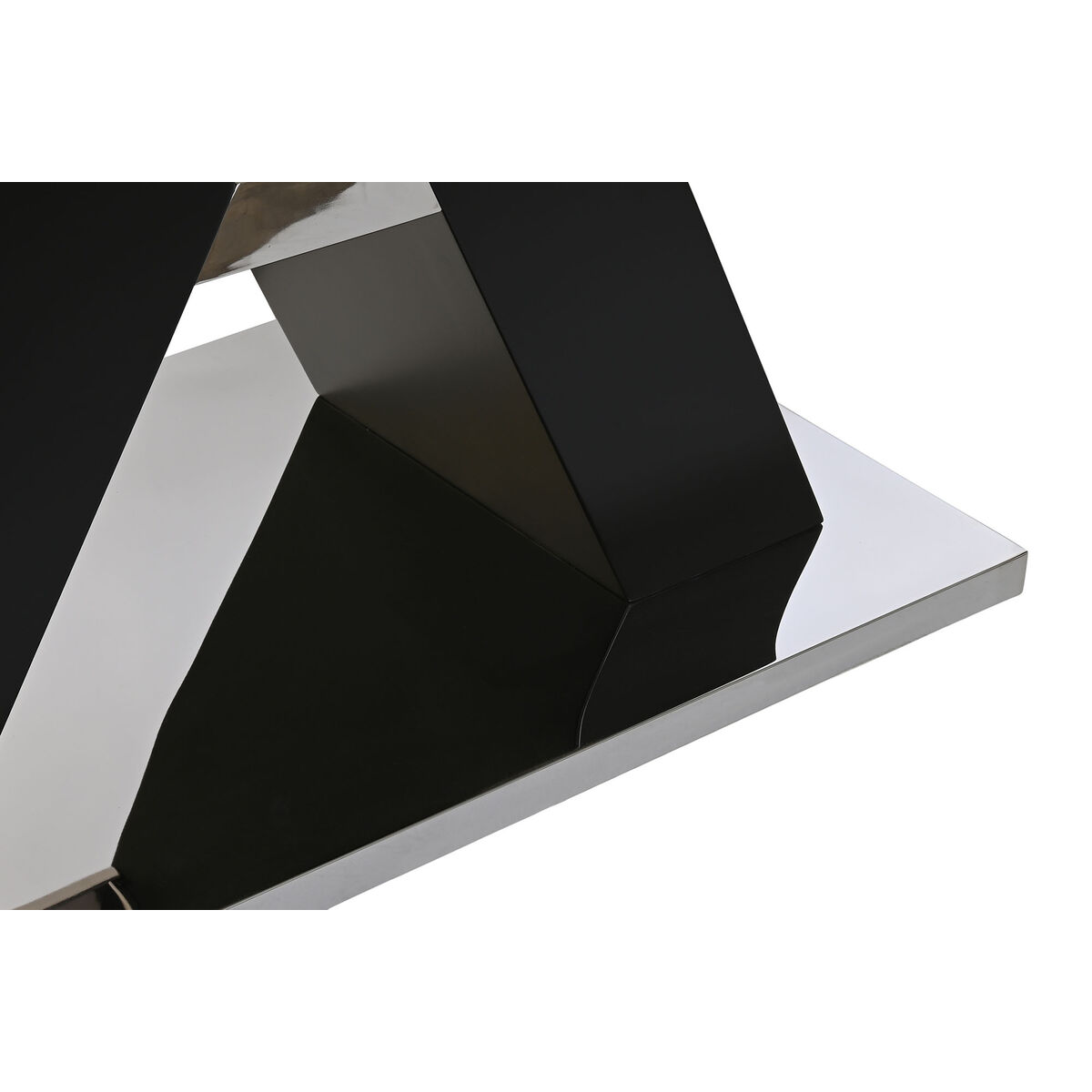 Matsalsbord DKD Home Decor Svart Trä Härdat glas Trä MDF 180 x 90 x 76 cm - 8