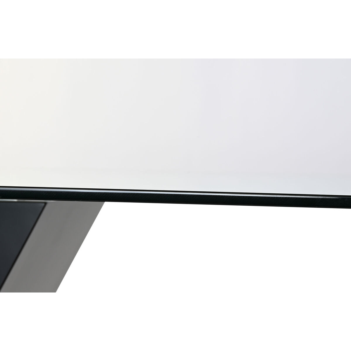 Matsalsbord DKD Home Decor Svart Trä Härdat glas Trä MDF 180 x 90 x 76 cm - 6