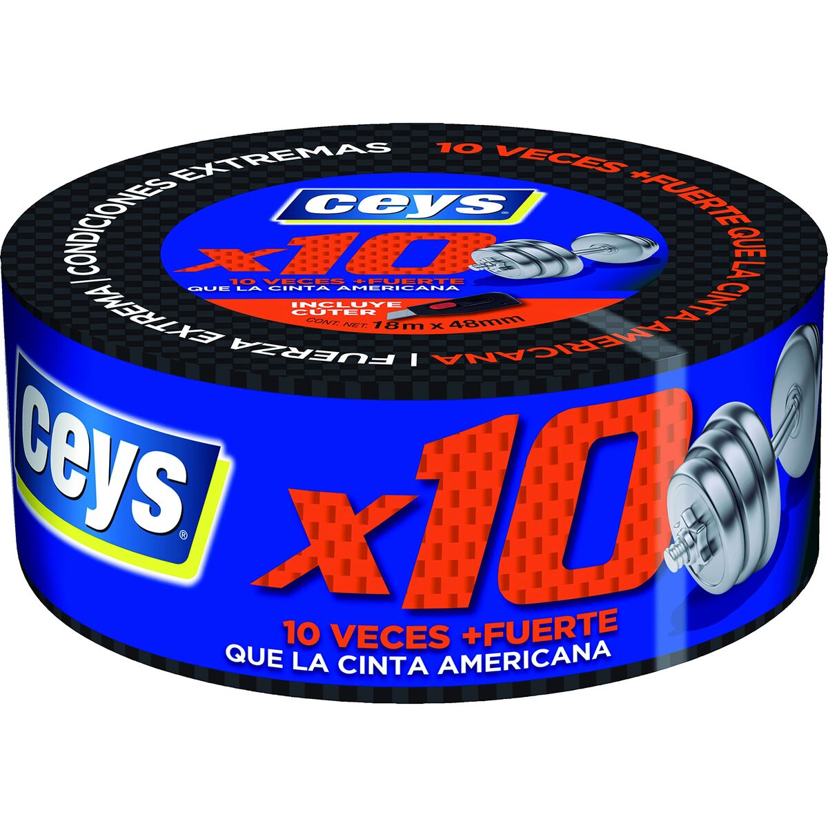 Silvertejp Ceys x10 - 2