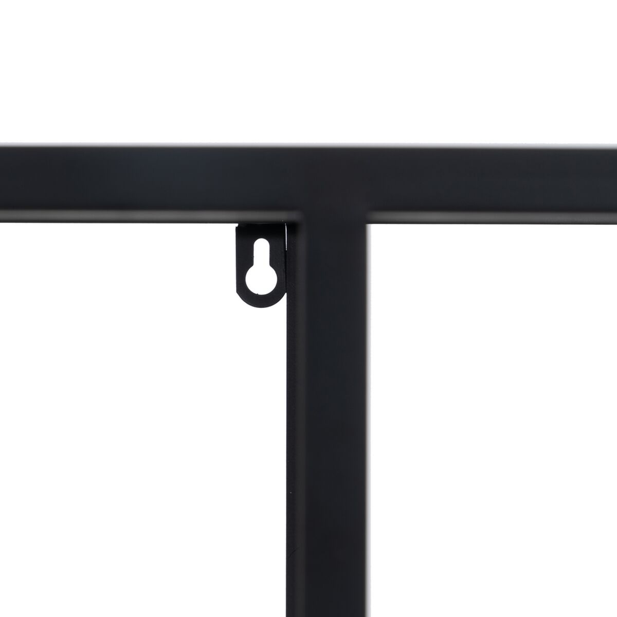 Bokhylla Svart Glas Järn 110 x 26 x 74 cm - 2