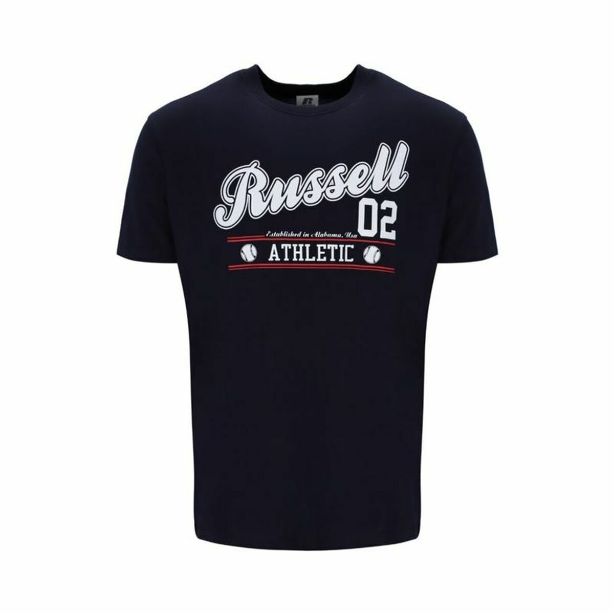 T-shirt med kortärm Russell Athletic Amt A30311 Svart Män - 4