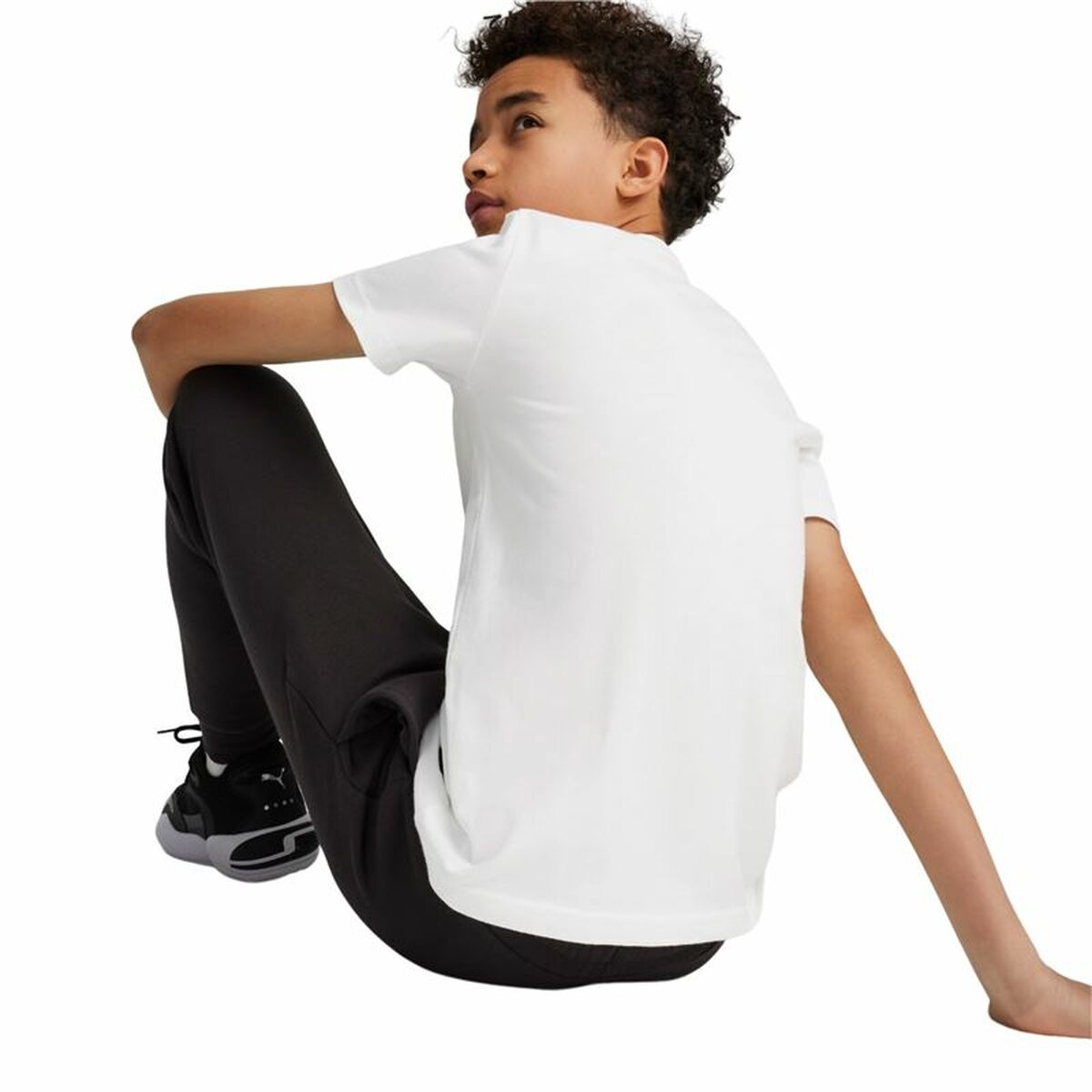 Barn T-shirt med kortärm Puma Basketball Blueprint - 4