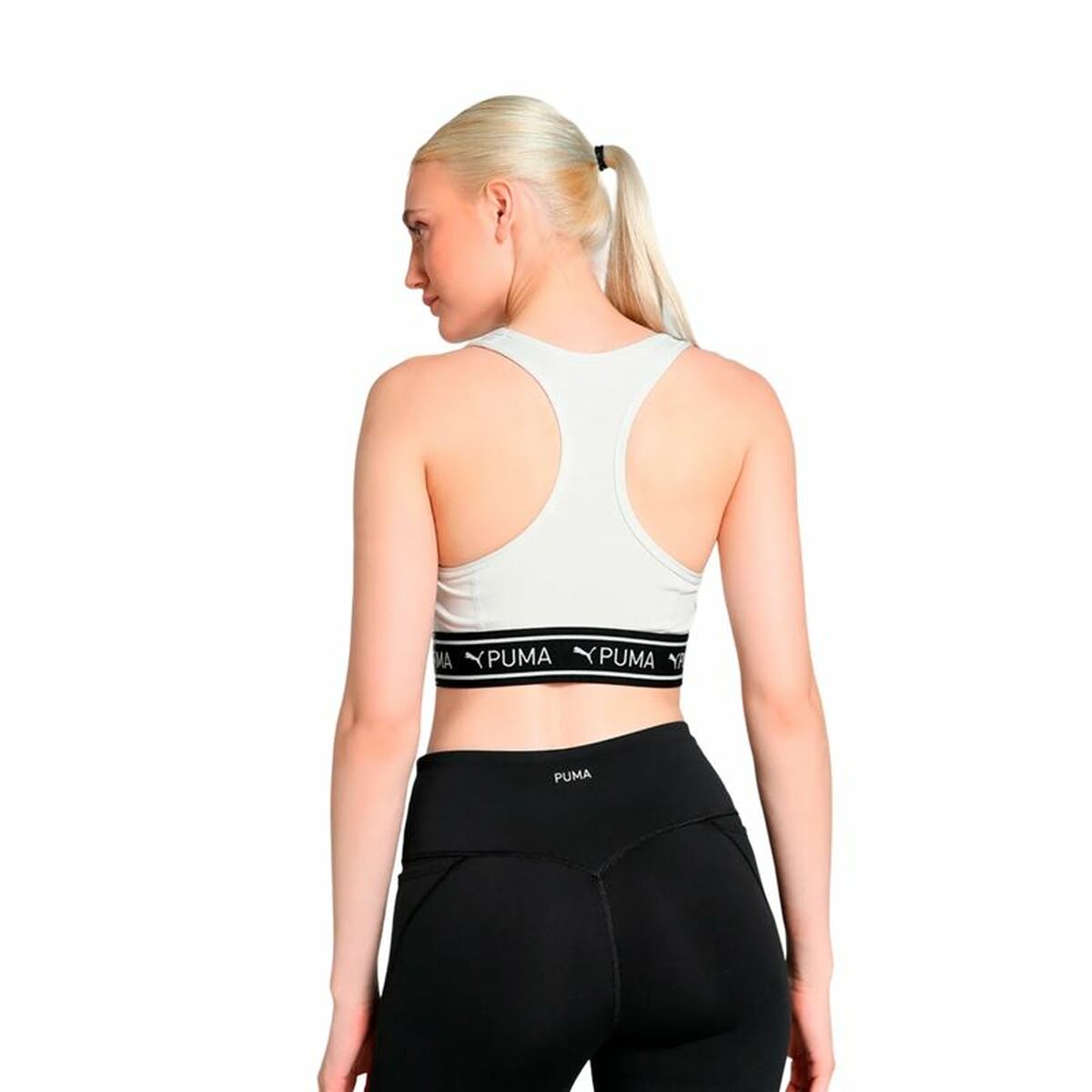 Sport-BH Puma 4Keeps Elastic Bra Vit - 4