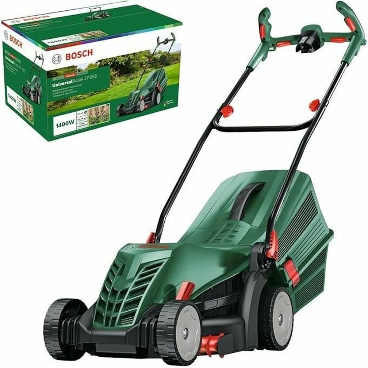 Gräsklippare BOSCH UniversalRotak 37-555 40 L 1400 W 230 V 37 cm 20-70 mm