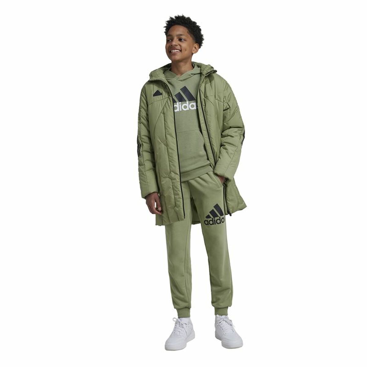Jacka Barn Adidas Tiro Coat - 2