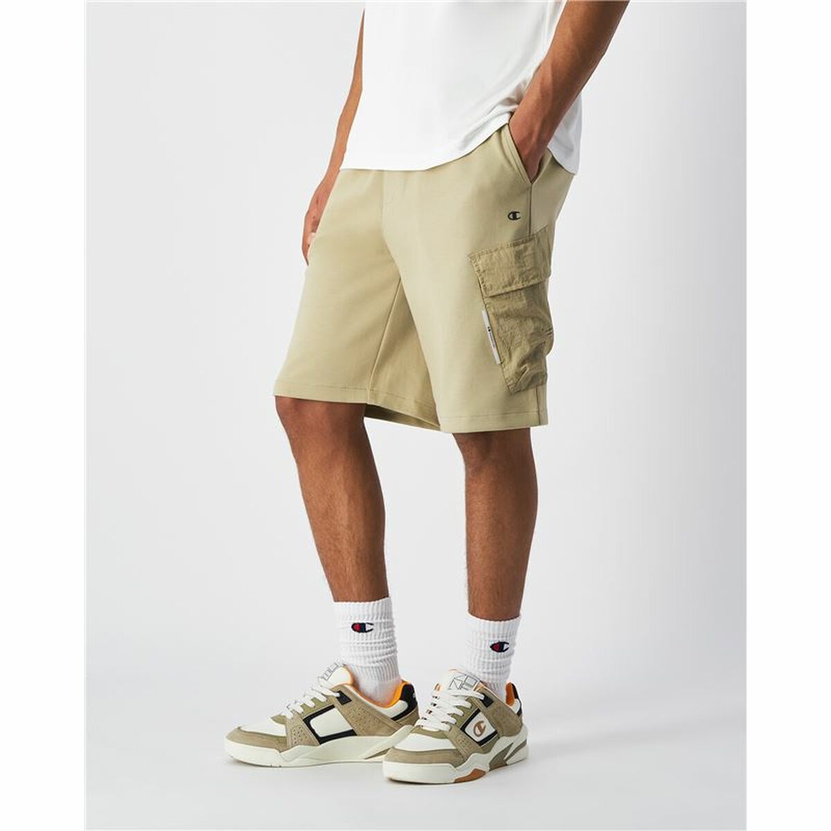 Herrshorts Champion 220832-MS093 Beige (L) - 2