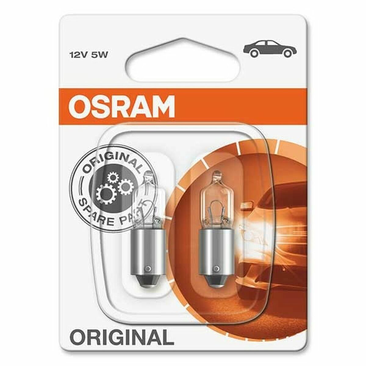 Glödlampa för bil Osram OS64111-02B 5 W 12 V BA9S - 3