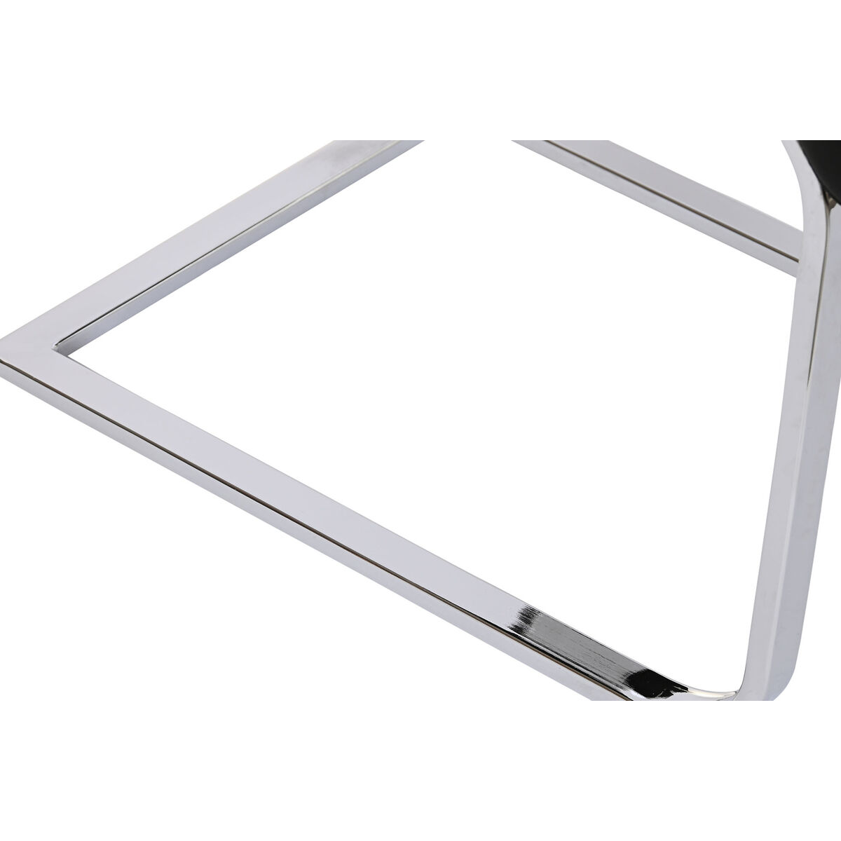 Matsalsstol DKD Home Decor Svart Metall Polyuretan (59 x 45 x 102 cm) - 13