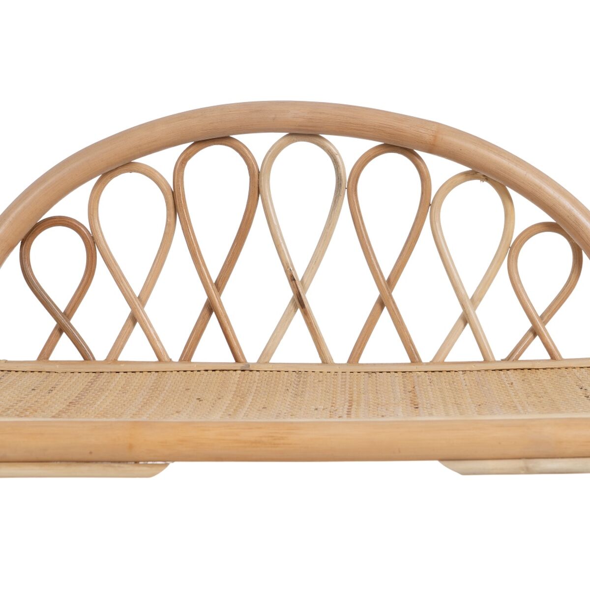 Bokhylla 60 x 41 x 80,5 cm Naturell Rattan - 6