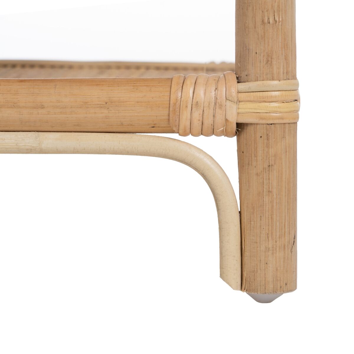 Bokhylla 60 x 41 x 80,5 cm Naturell Rattan - 2