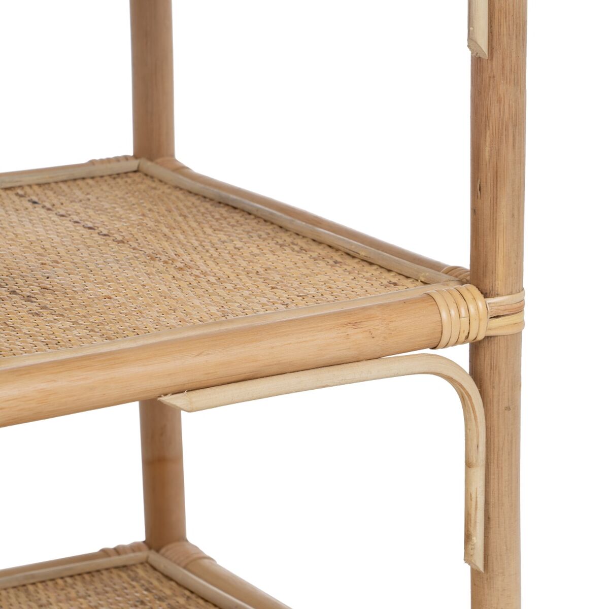 Bokhylla 60 x 41 x 80,5 cm Naturell Rattan - 7