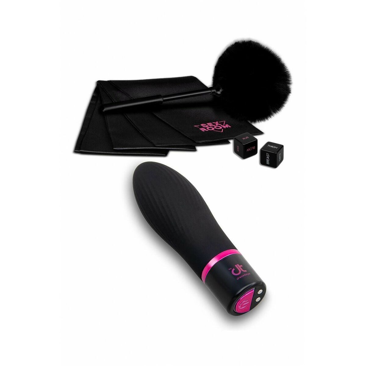 Patronvibrator Sex Room Vibe Svart Set