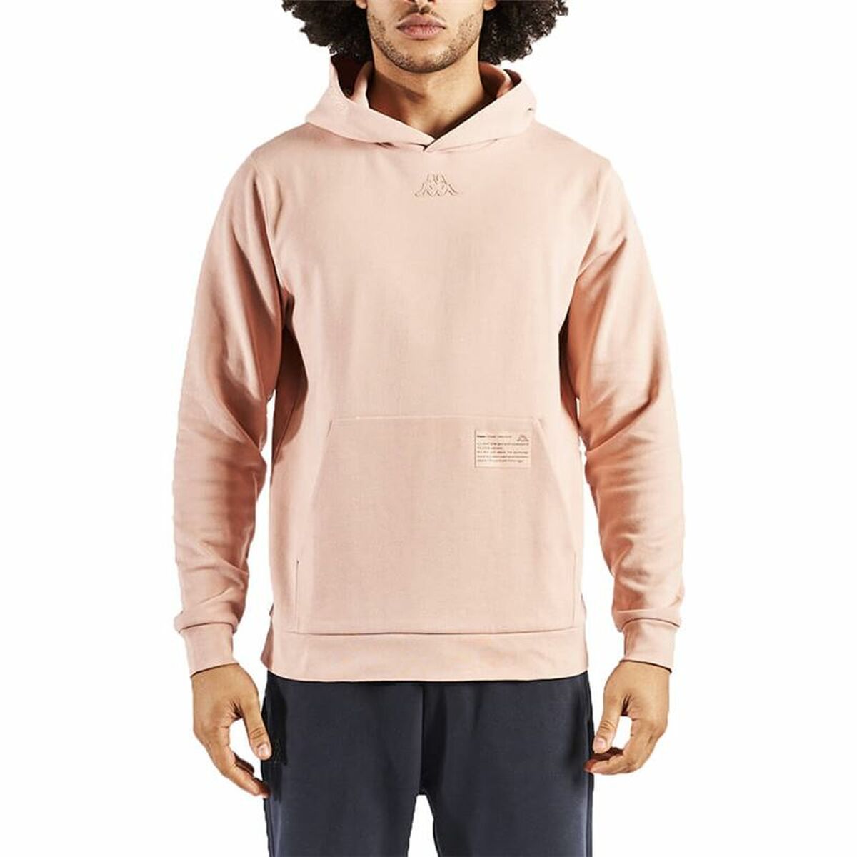 Tröja med huva Herr Kappa Rosa
