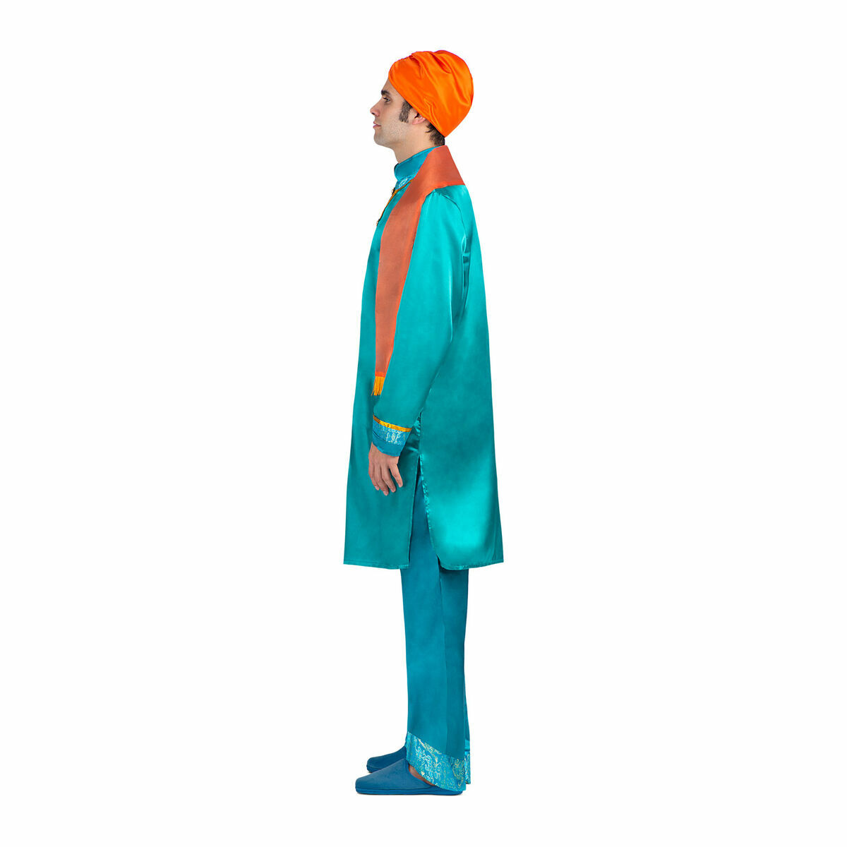 Maskeraddräkt vuxna My Other Me Hindu Blå (4 Delar) - 10