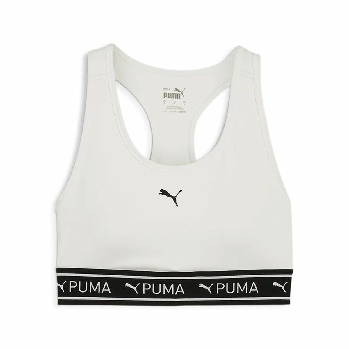 Sport-BH Puma 4Keeps Elastic Bra Vit