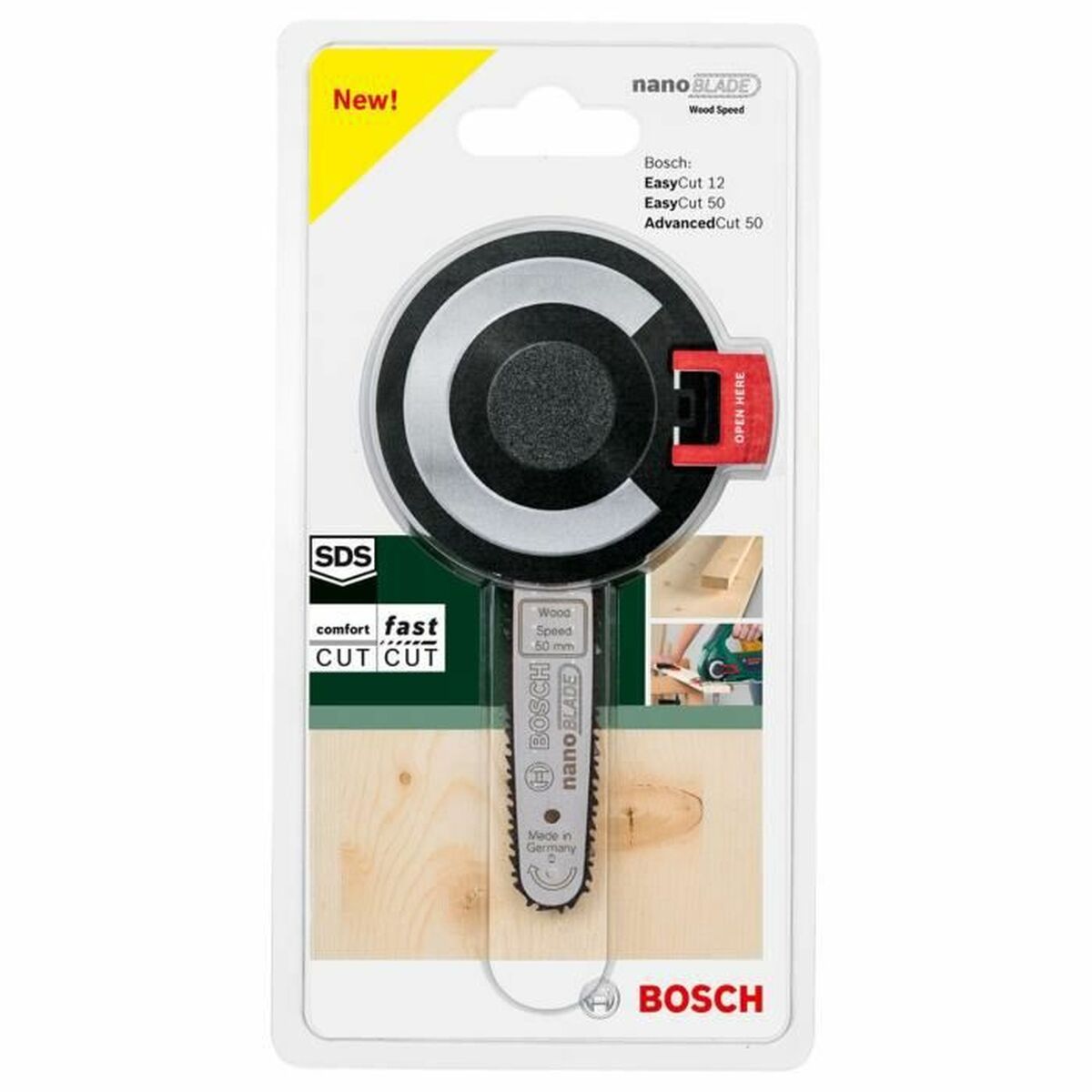 Motorsågssvärd BOSCH Nanoblade Easycut 50 Trä Multiverktyg - 3
