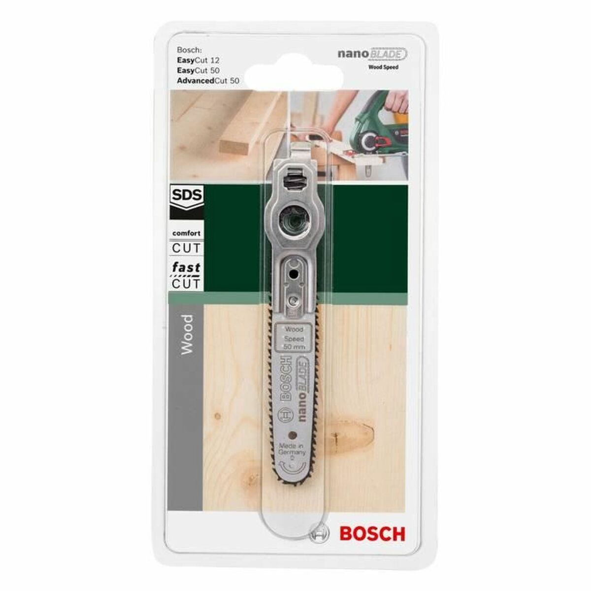 Motorsågssvärd BOSCH Nanoblade Easycut 50 Trä Multiverktyg - 4