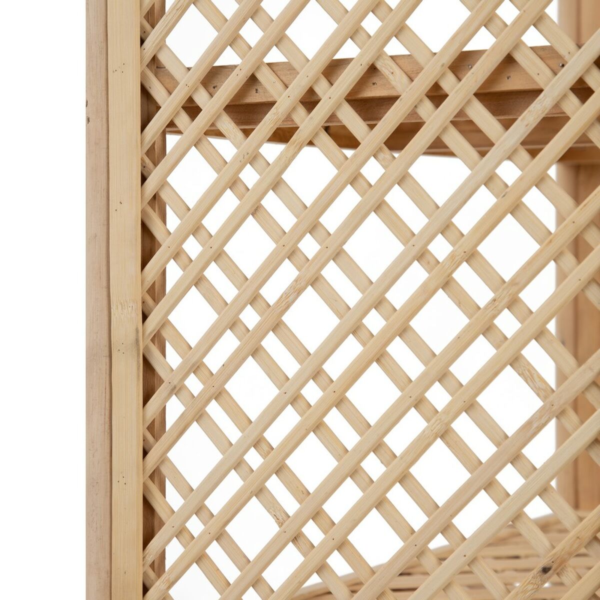 Bokhylla RATÁN 64 x 34,5 x 171 cm Naturell Bambu - 7