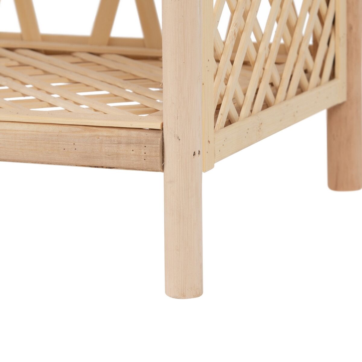 Bokhylla RATÁN 64 x 34,5 x 171 cm Naturell Bambu - 8