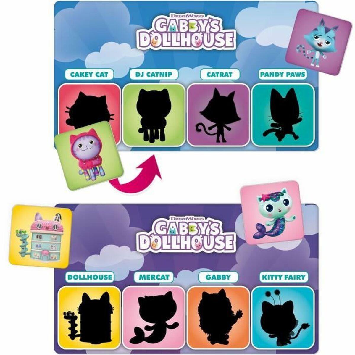 Utbildningsspel Lisciani Giochi Gabby´s Dollhouse Edugame (FR) - 6