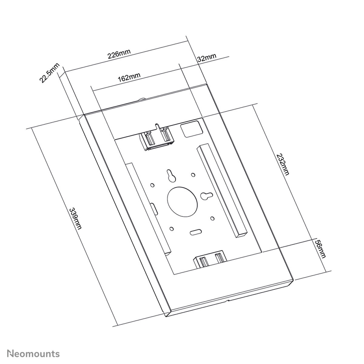 Mobilt eller tablettstöd Neomounts WL15-650WH1 Vit - 2