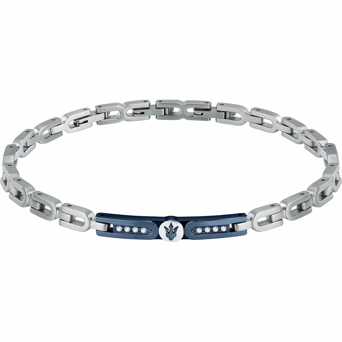 Herrarmband Maserati Rostfritt stål 21,5 cm Silvrig - 2