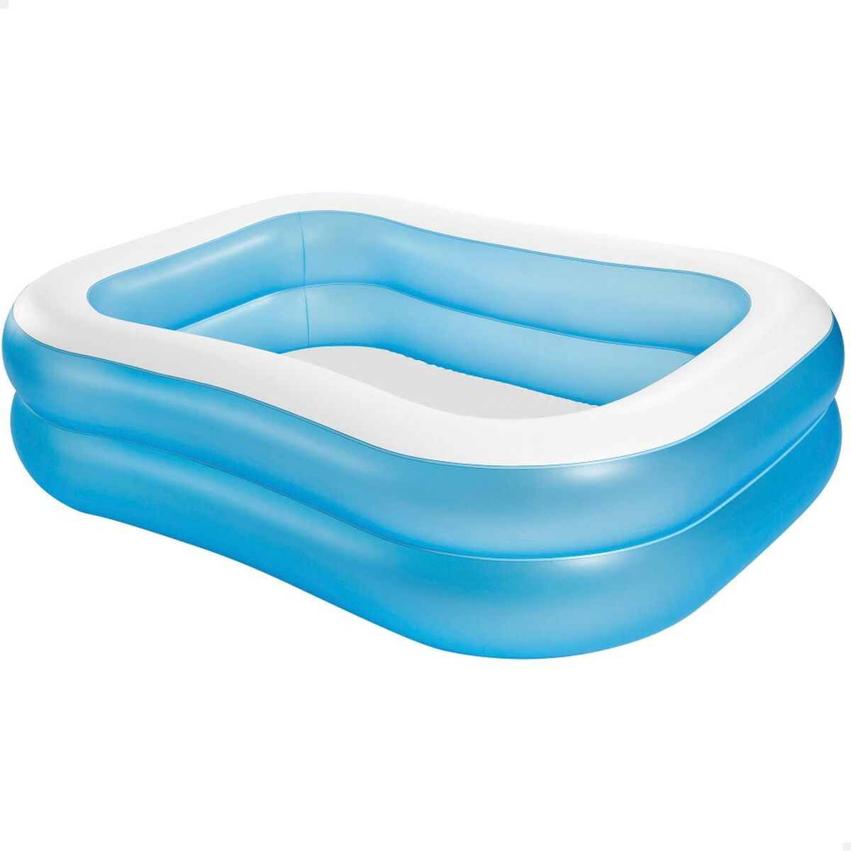 Upplåsbar bassäng Intex Blå Vit Blå/Vit 540 L 203 x 48 x 152 cm (3 antal) - 6