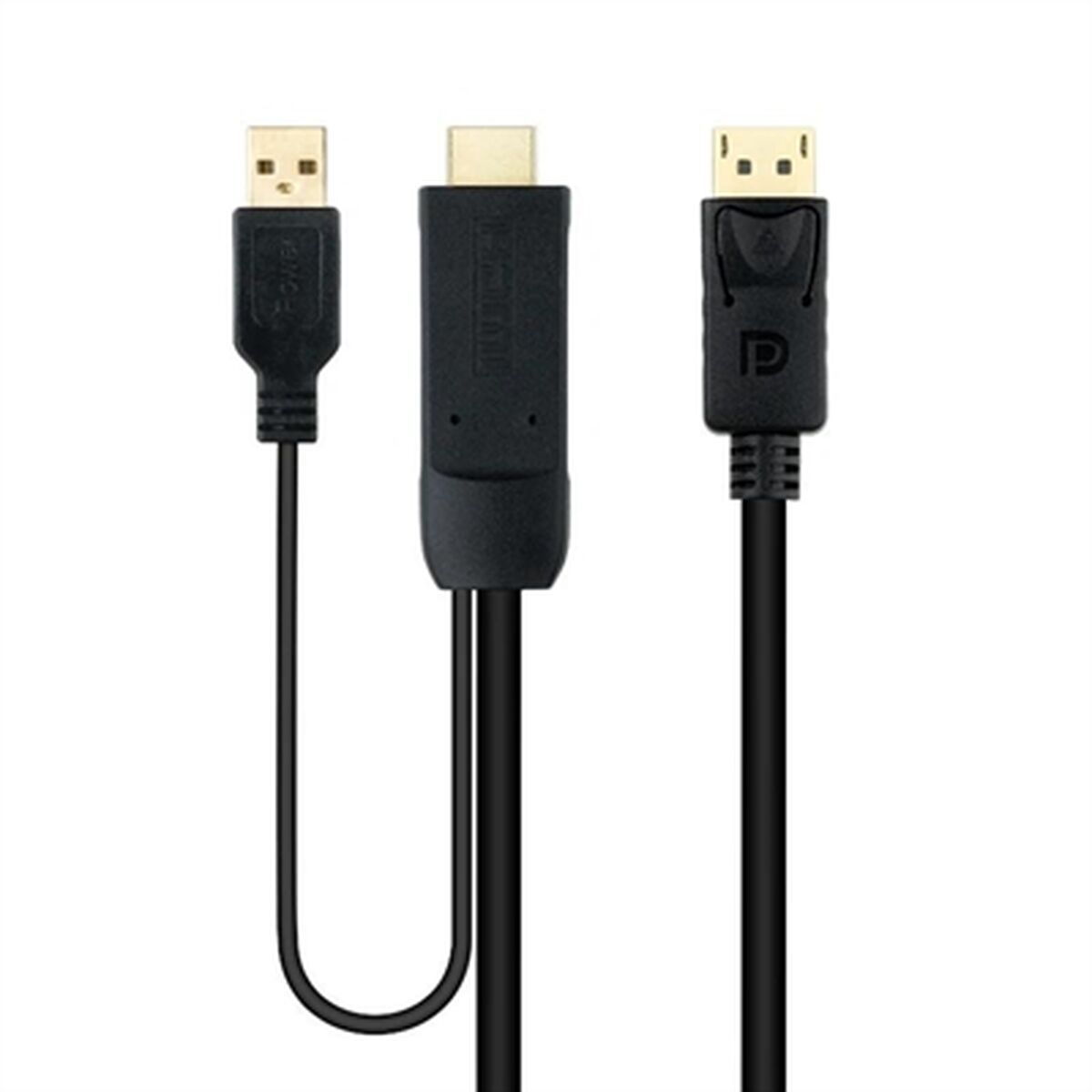 Kabel DisplayPort till HDMI NANOCABLE 10.15.4352 Svart 1,8 m 4K Ultra HD