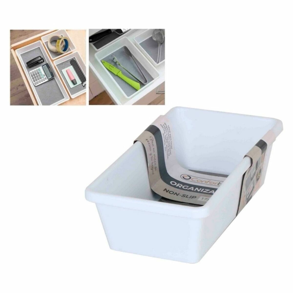 Flerfunktionell förvaring Confortime 88460 17 x 9,5 x 5 cm (36 antal) (17 x 9,5 cm) - 2