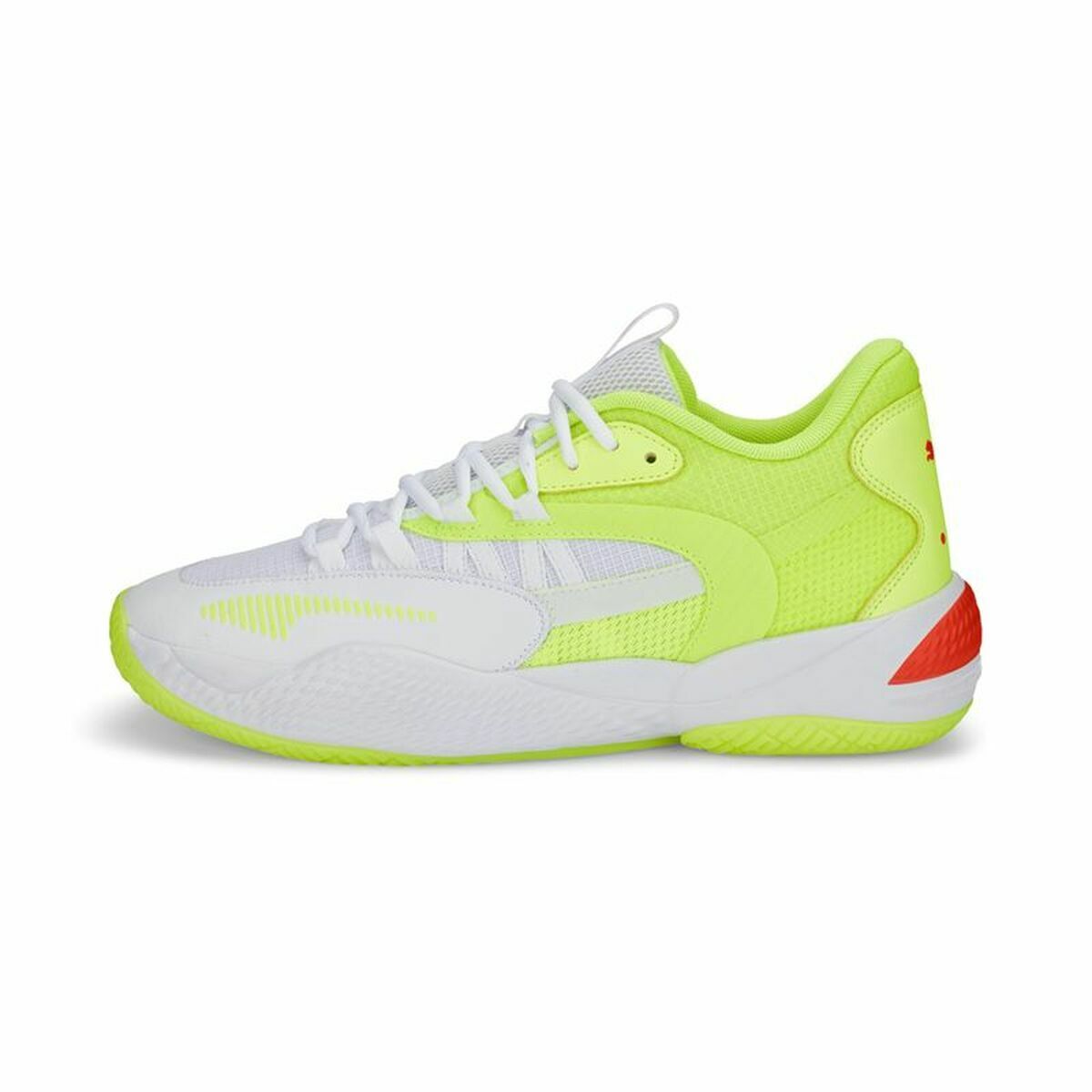 Basketskor, Vuxen Puma Court Rider 2.0 Glow Stick Gul Män - 4
