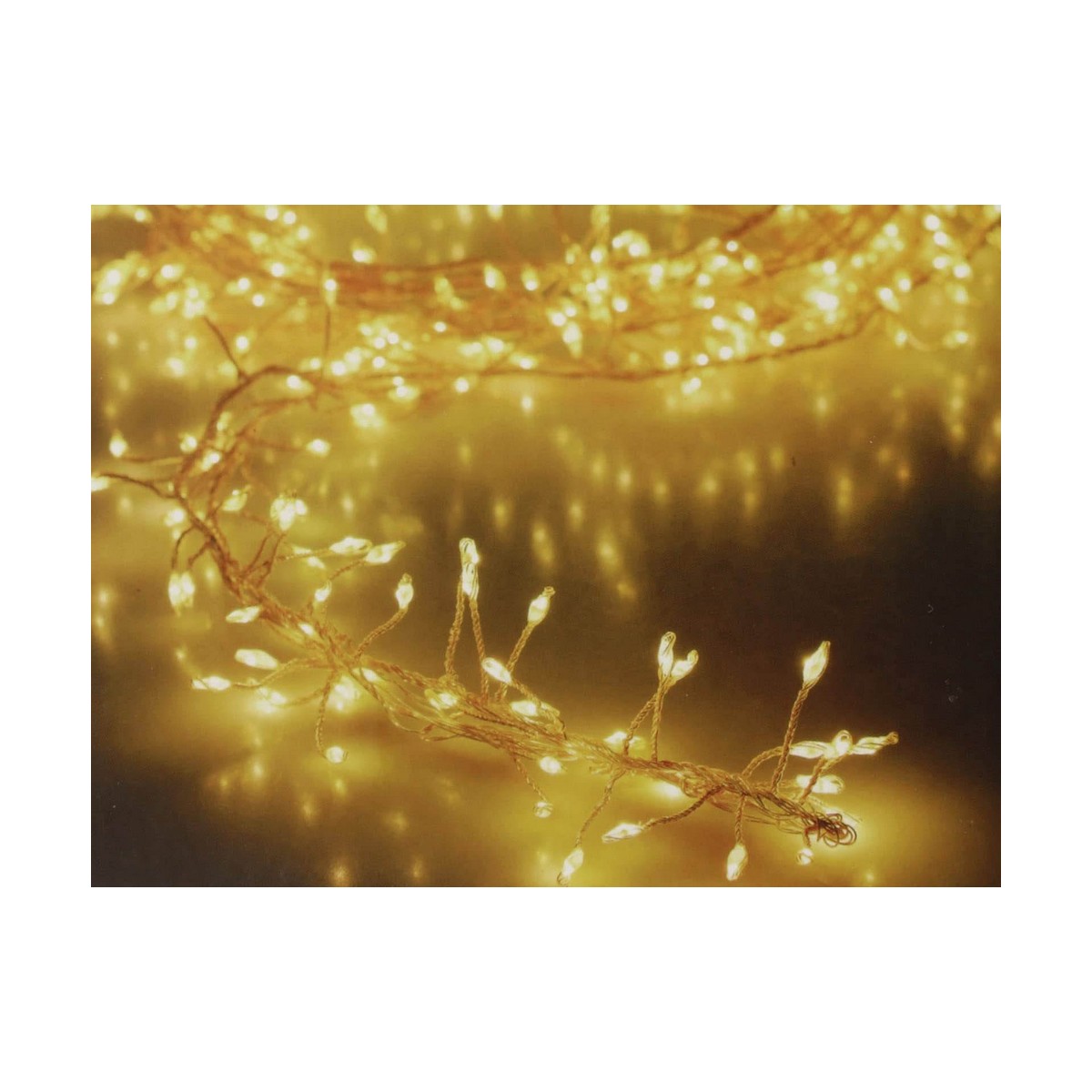 LED-krans Vit Varmvit 1,5 m - 4