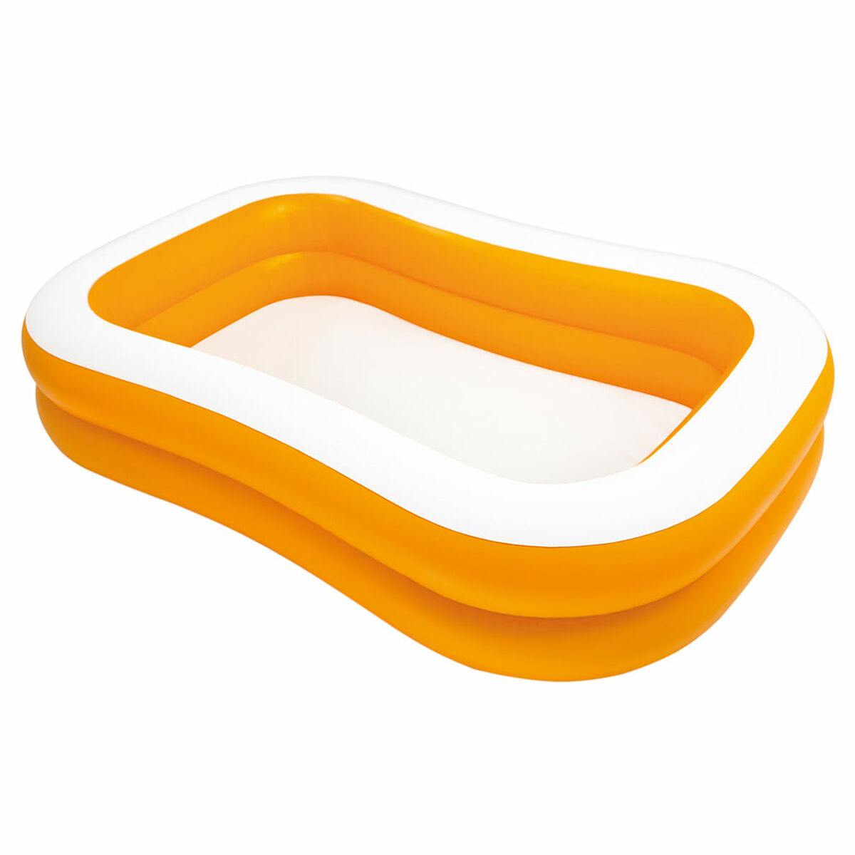 Upplåsbar bassäng Intex Mandarin Orange 600 L 229 x 48 x 152 cm (3 antal) - 4