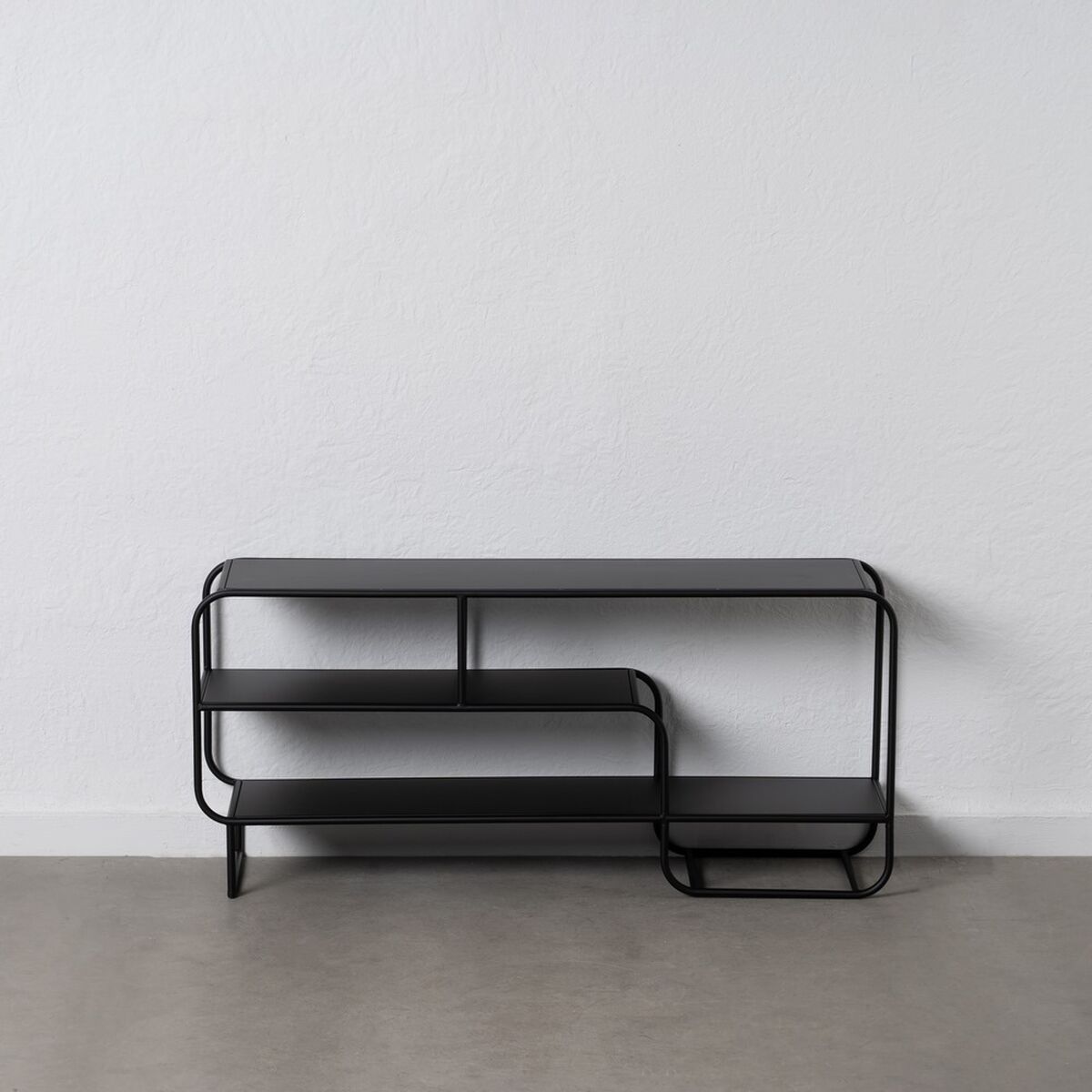 Bokhylla Svart Järn 110 x 30 x 50 cm - 2