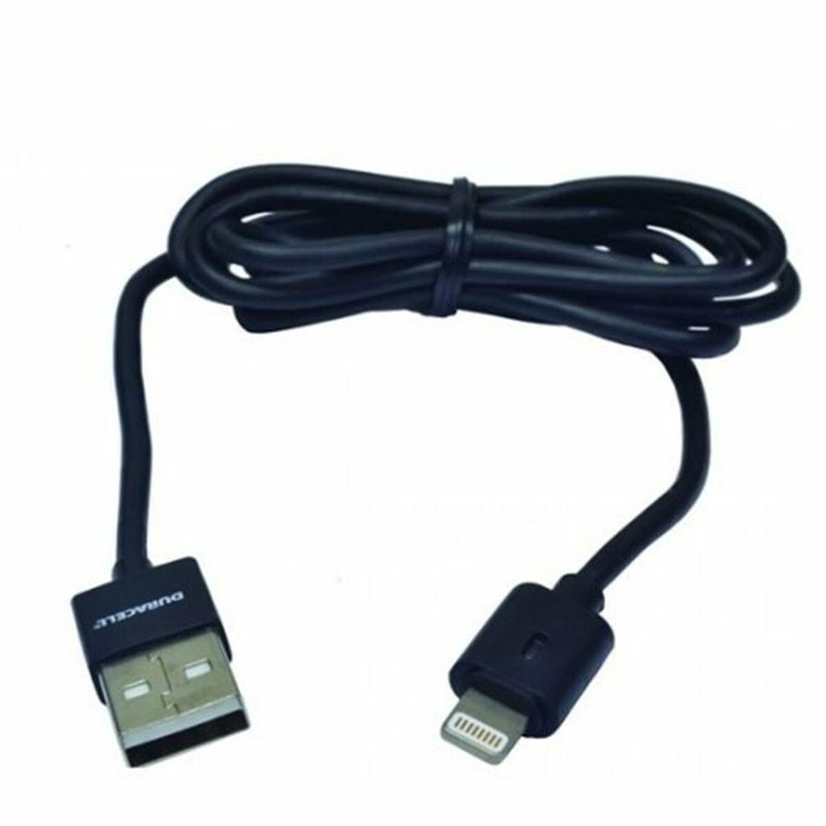 Kabel Lightning DURACELL USB5012A Svart 1 m (1 antal)