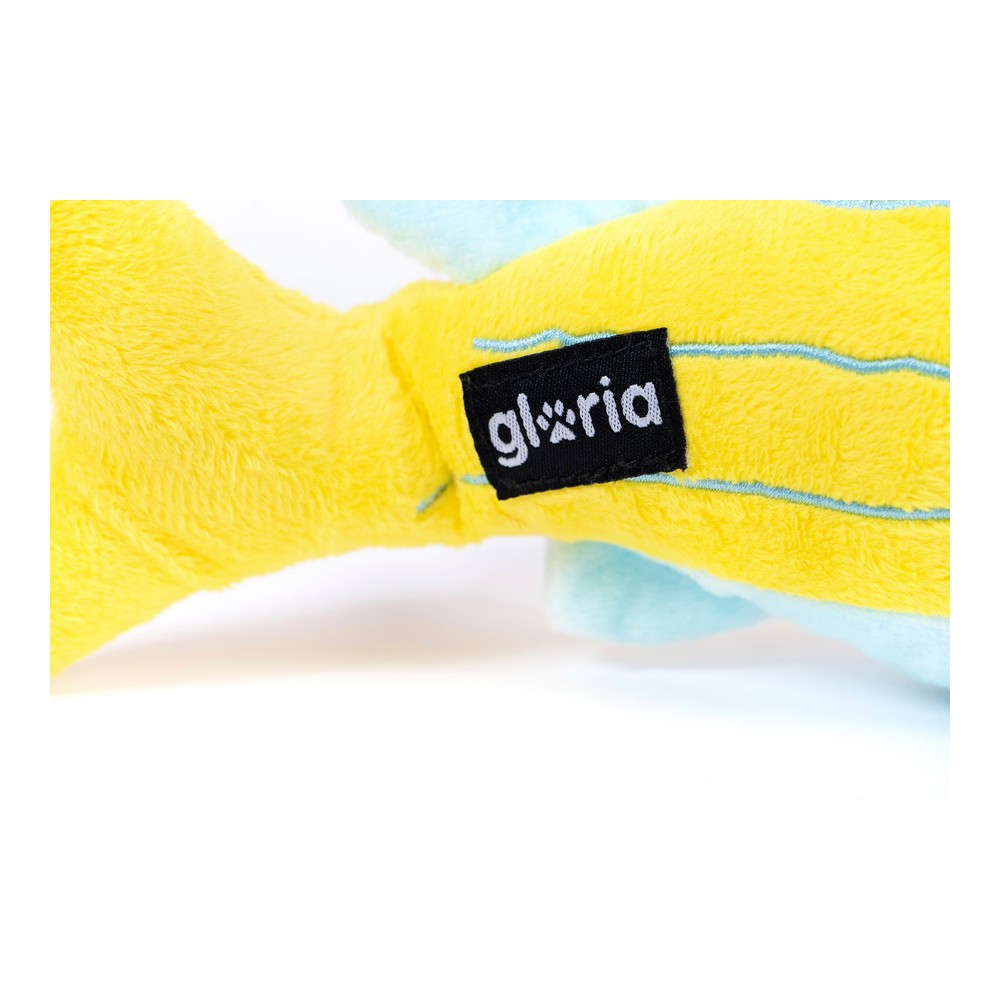 Hundleksak Gloria Linkin 6 x 8 x 25 cm Fisk Polyester polypropen - 2