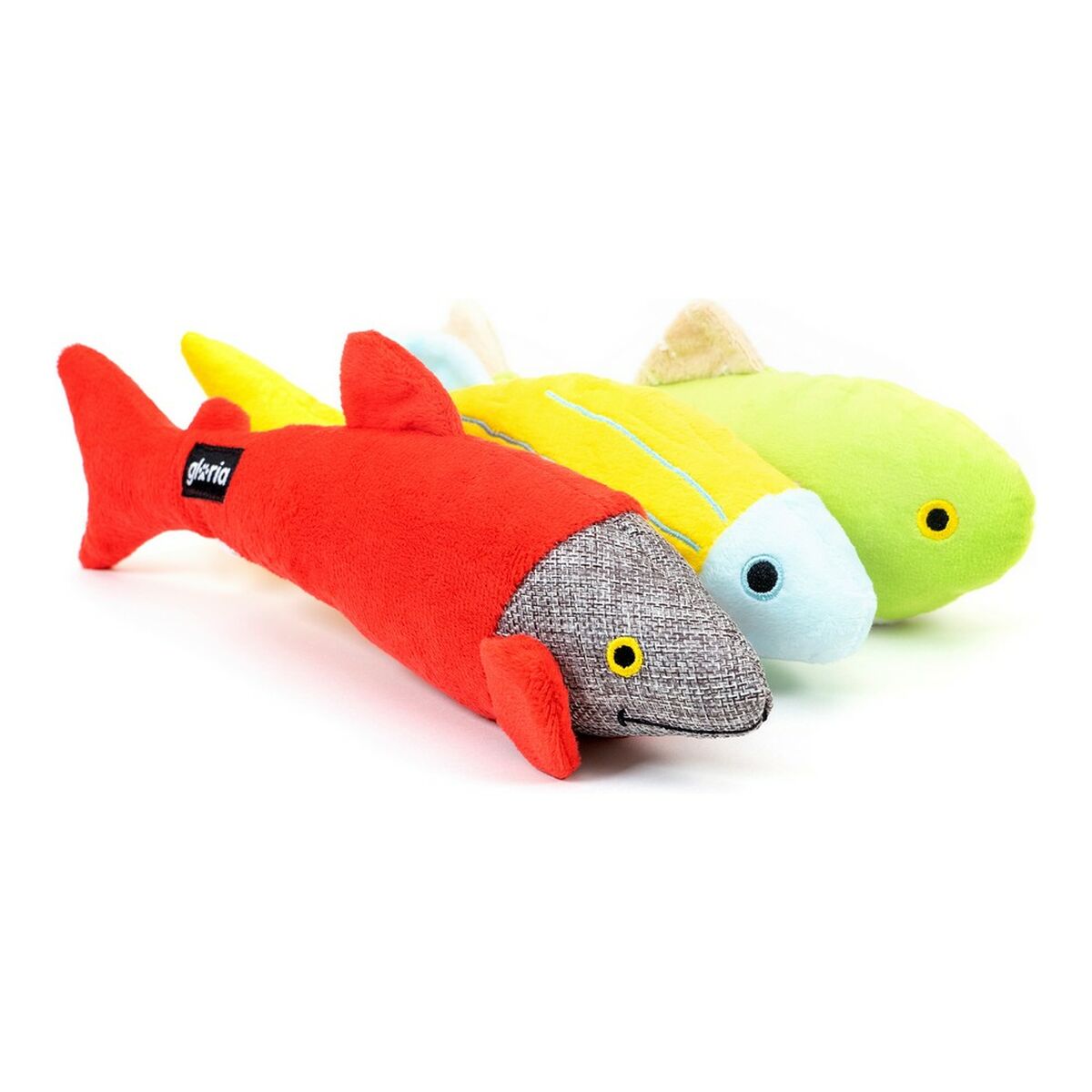 Hundleksak Gloria Linkin 6 x 8 x 25 cm Fisk Polyester polypropen - 18