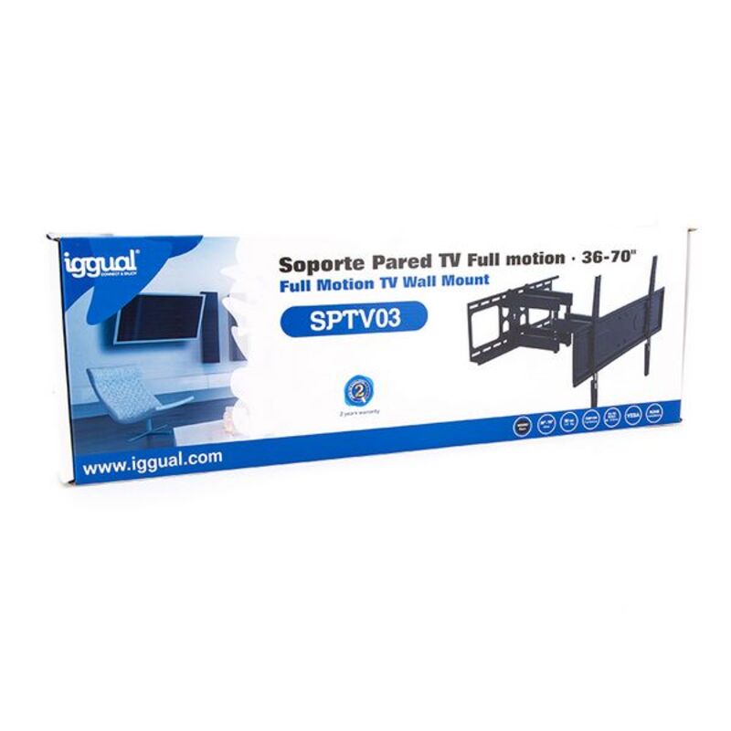 TV-fäste iggual SPTV03 IGG314654 36"-70" 50 kg - 2