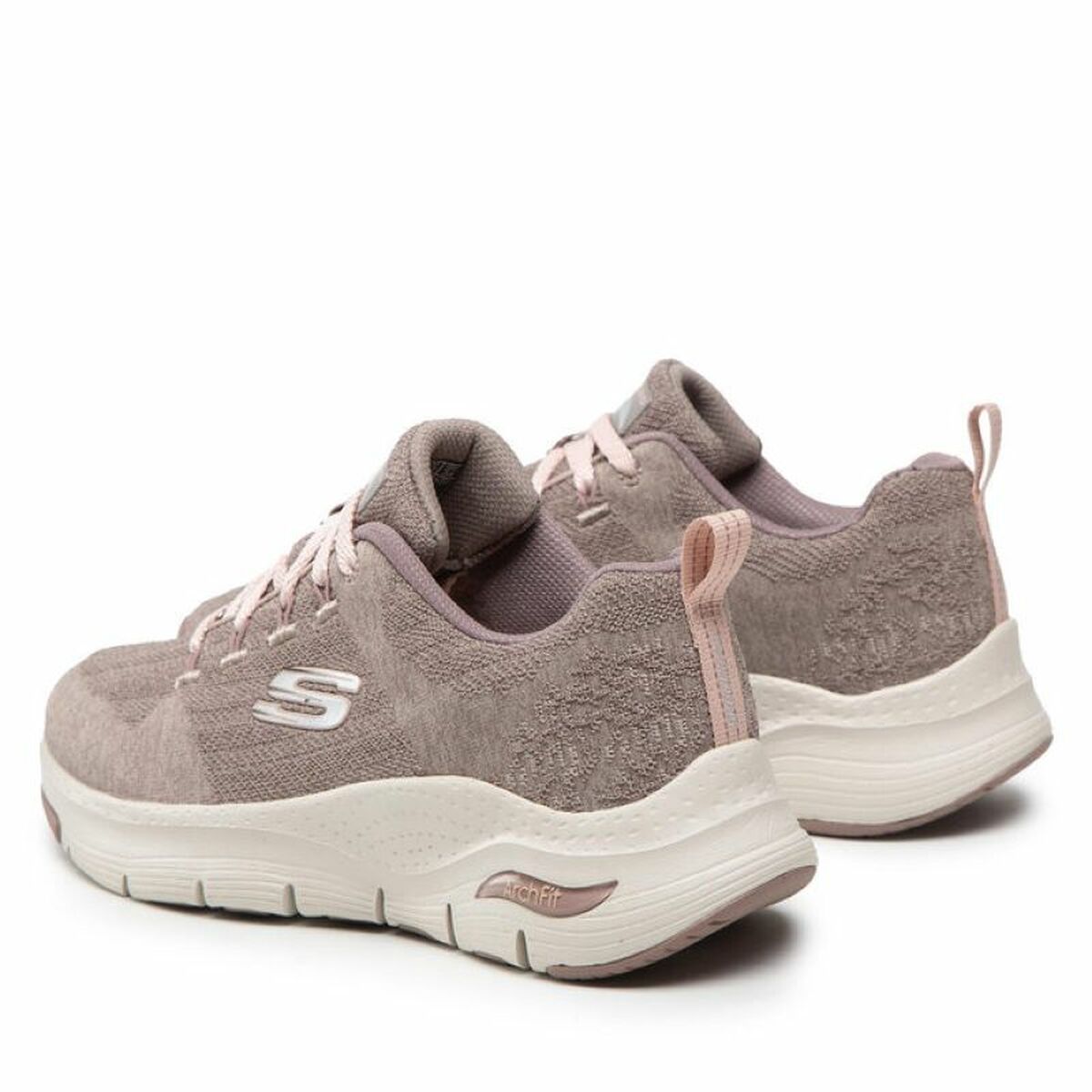 Gymnastiksko, Dam Skechers ARCH FIT 149414 DKTP Grå - 3