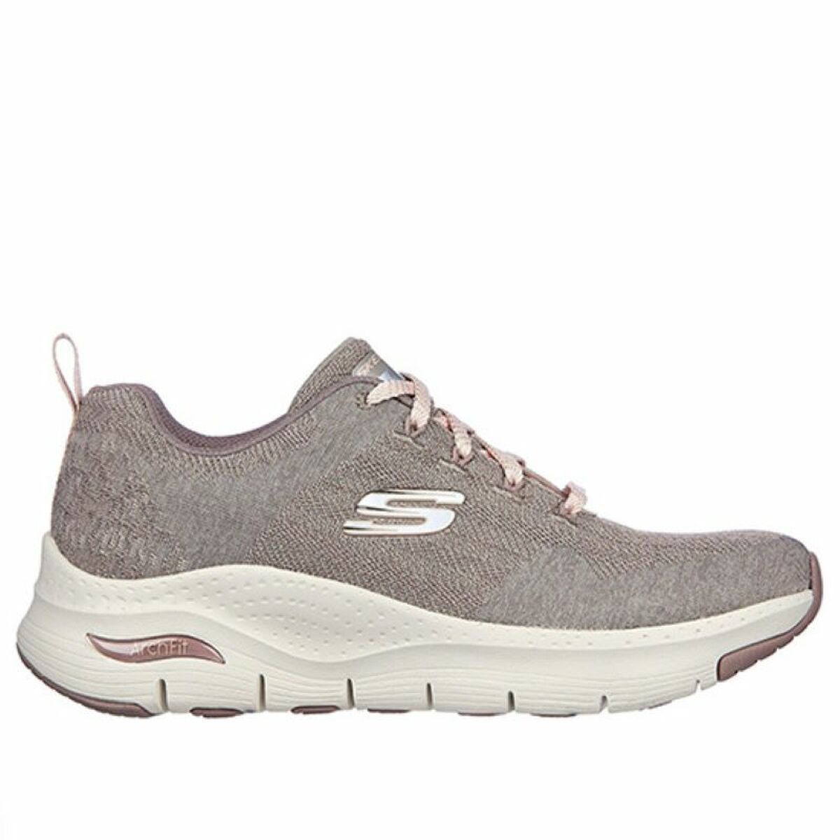 Gymnastiksko, Dam Skechers ARCH FIT 149414 DKTP Grå - 2