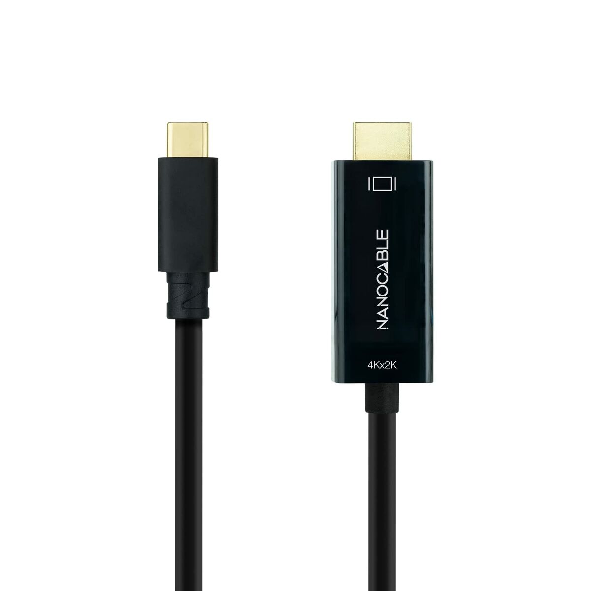 USB-C till HDMI Kabel NANOCABLE 10.15.5132 Svart 1,8 m 4K Ultra HD - 3