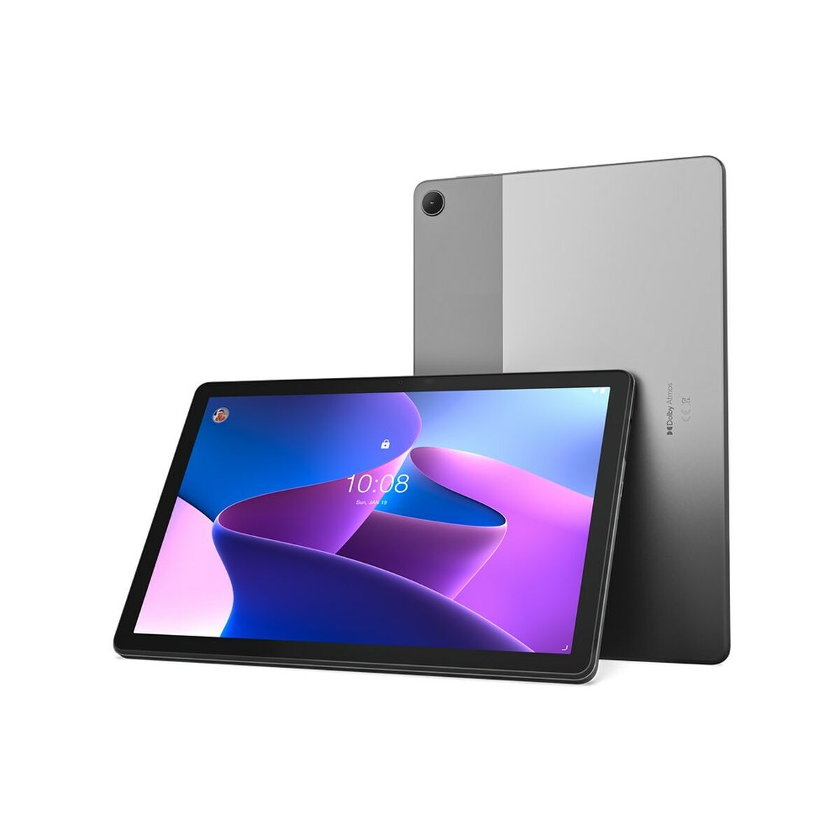 Läsplatta Lenovo Tab M10 4G LTE Unisoc 4 GB RAM 64 GB Svart Grå - 7