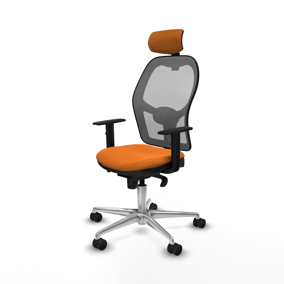 Kontorsstol med nackstöd Jorquera Piqueras y Crespo 1D086N2 Orange - 2